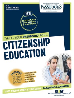 cover image of Citizenship Education